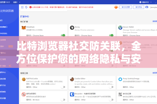 比特浏览器社交防关联,全方位保护您的网络隐私与安全-第1张图片-比特浏览器下载_比特浏览器 | 即刻连接,共创价值 比特浏览器社交防关联,全方位保护您的网络隐私与安全-第1张图片-比特浏览器下载_比特浏览器 | 即刻连接,共创价值